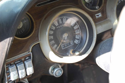 140 mph speedometer